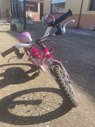 Bici BH Happy niña 3-5 años rosa.