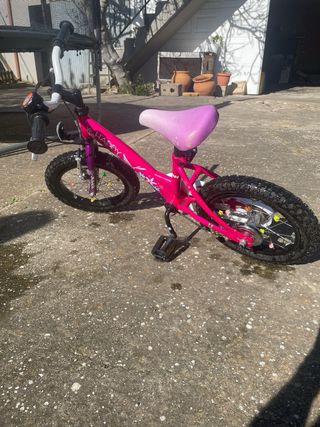 Bici BH Happy niña 3-5 años rosa.