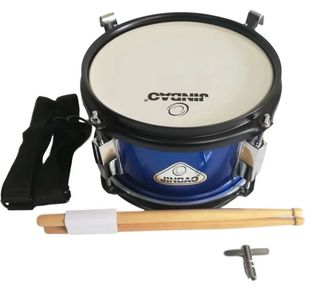 Tambor JINBAO 8'' Azul con baquetas