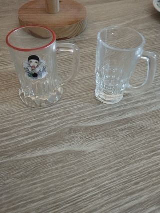 Set di shot con supporto in legno