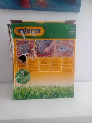 Carrete Manguera Pared 30m