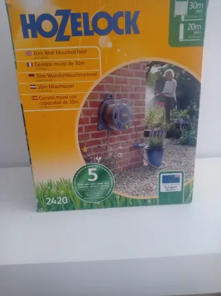 Carrete Manguera Pared 30m