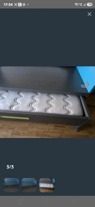 Dormitorio juvenil completo.
