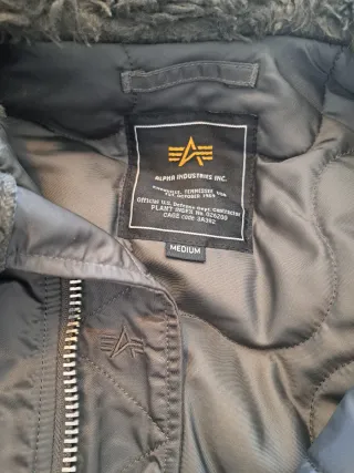 Chaqueta Alpha Industries Verde Militar