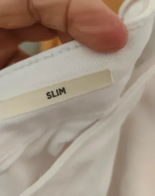 Pantalón vaquero Pull&Bear Slim Talla L