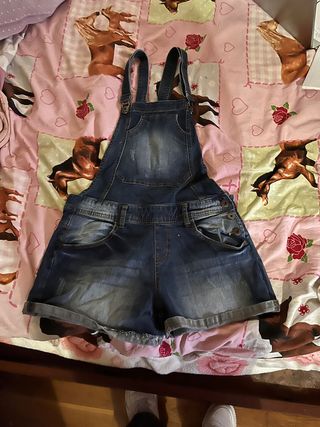 Peto Vaquero Short Desgastado