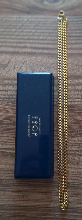 Cadena Oro Baño 18K de Joyería 50cm