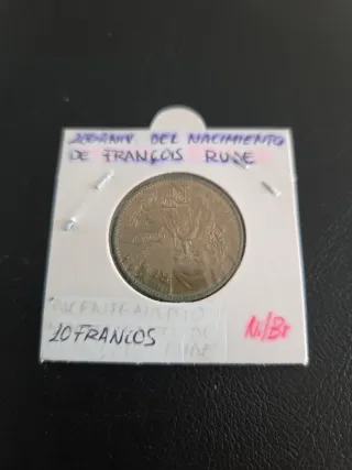Moneda 10 Francos Francia 1984
