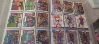 Lote de cromos del FCB y RM I Leer