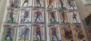 Lote de cromos del FCB y RM I Leer