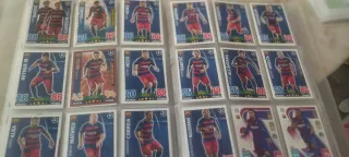 Lote de cromos del FCB y RM I Leer