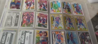Lote de cromos del FCB y RM I Leer
