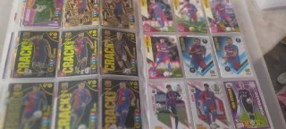 Lote de cromos del FCB y RM I Leer