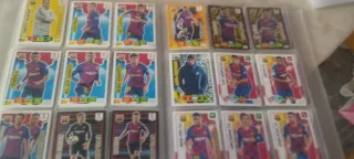 Lote de cromos del FCB y RM I Leer