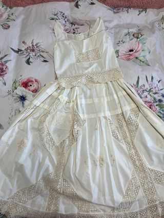 Gonne e Chambra Fallera Beige/Bianco