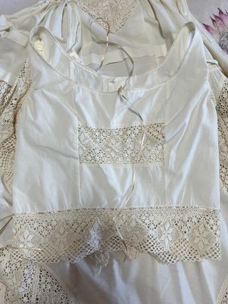 Gonne e Chambra Fallera Beige/Bianco