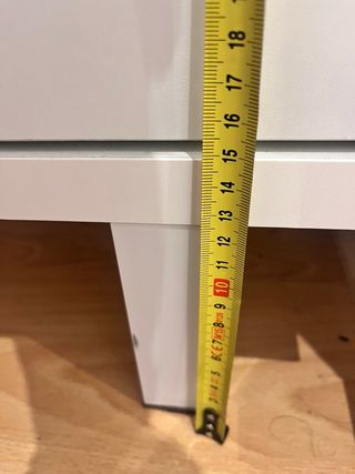 Zapatero blanco 4 compartimentos