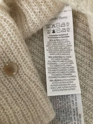 Chaleco de punto Pedro del Hierro beige