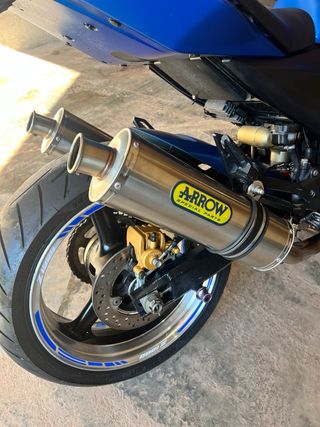 Kawasaki Z1000 Naked Azul