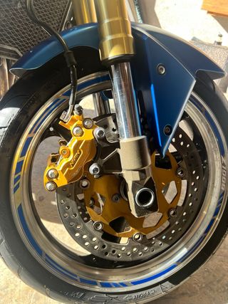 Kawasaki Z1000 Naked Azul