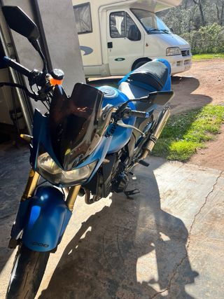 Kawasaki Z1000 Naked Azul