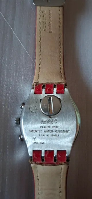 Swatch Irony Chrono Secret Agent Red YCS405