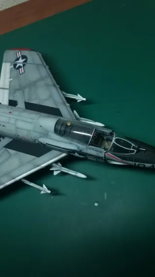 Maqueta avión militar ( el  Demon )