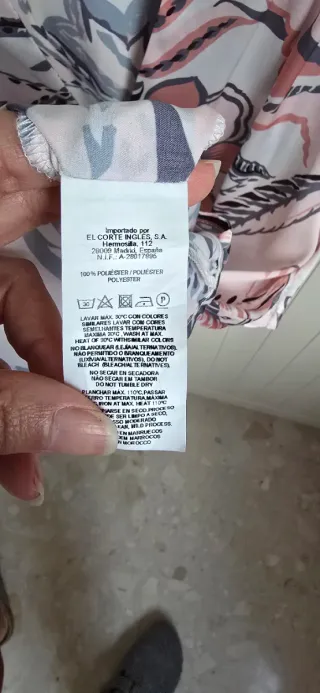 Blusa "Amitie" Estampado Paisley Talla M