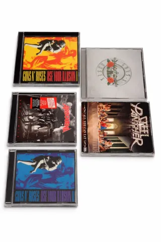 Lote CDs Rock: Guns N' Roses, Airbourne, Steel Pan