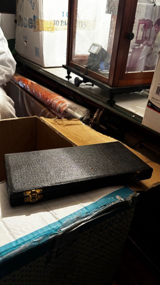 Balanza de precisión antigua