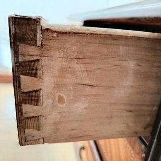 Cómoda antigua marquetería madera