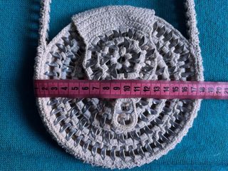 Conjunto bandolera y monedero crochet
