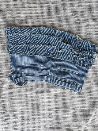 Falda vintage rayas volantes