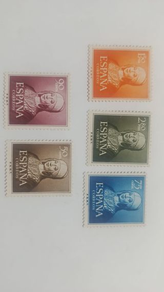 Sello España 1951 Isabel La Católica Goma Original