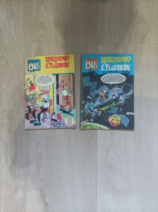 Lote 2 comics Mortadelo y Filemón