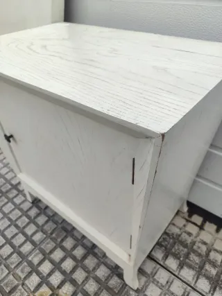 Cabecero y 2 mesitas vintage