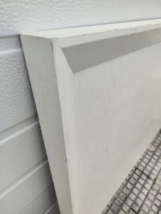 Cabecero y 2 mesitas vintage