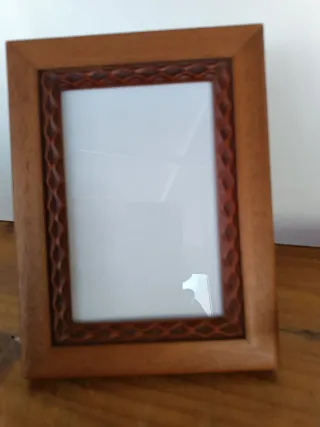 Lote de 5 Marcos de Fotos Madera y Metal