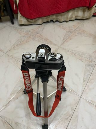 Canon AE-1 + Obiettivo 50mm f/1.8 Kit Completo