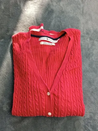 Cardigan Tommy Hilfiger Donna Rosso