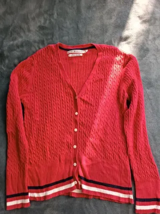 Cardigan Tommy Hilfiger Donna Rosso