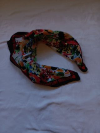 Foulard Love Moschino floreale multicolore