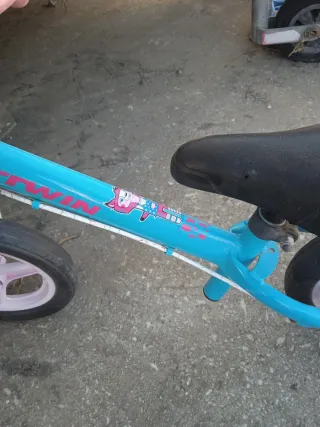 Bicicleta infantil Btwin azul