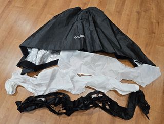 Kit softbox Godox + grid + soporte