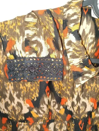 Blusa Venca Estampada Talla S