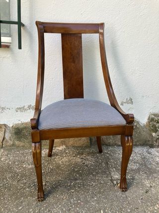 6 Sillas de madera clásicas