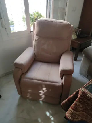 2 Sillones Reclinables Rosas