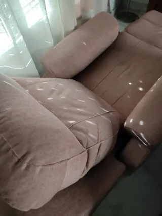 2 Sillones Reclinables Rosas