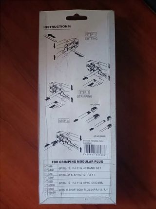 Crimpadora RJ45 nueva