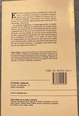 Enseñanza del fútbol